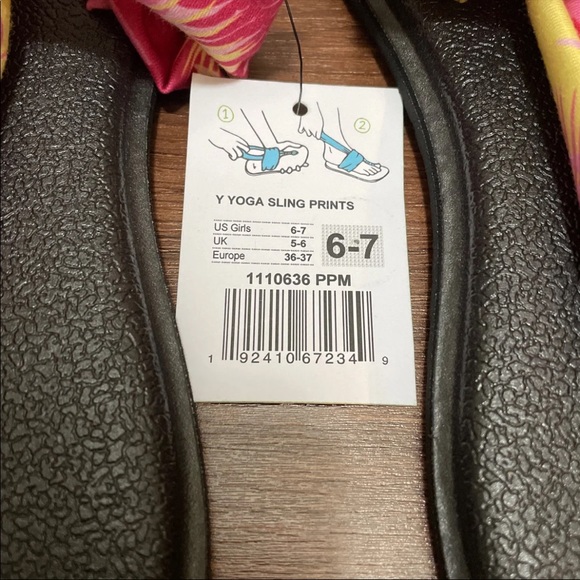 New Sanuk Yoga Sling Prints Sandals - Picture 3 of 6